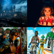 Clockwise from top left: The Haunting Of Hill House, Chilling Adventures of Sabrina, Star Wars: Resistance & Titans.